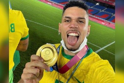 Vasco parabeniza Paulinho pela conquista do ouro olímpico: 'A missão da nossa história segue viva em você'