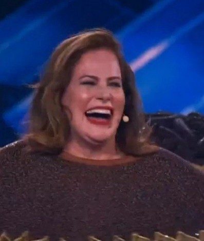 Renata Ceribelli é a segunda eliminada do 'The Masked Singer' - Reprodução