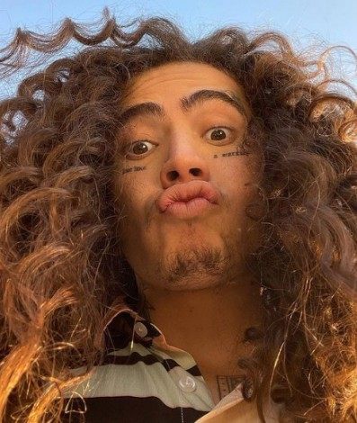 Whindersson Nunes surge com os cabelos cacheados; Humorista é comparado com Vitão e Maisa - Reprodução Internet