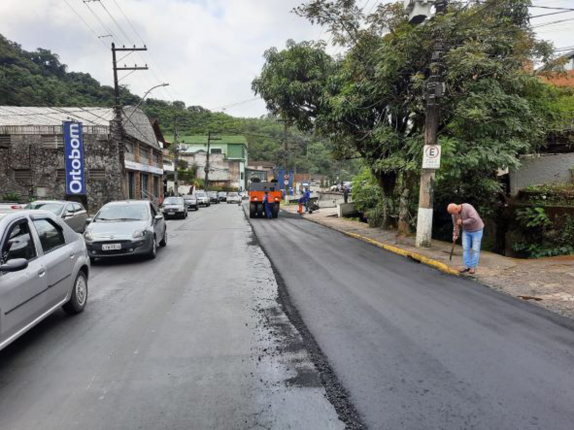 Acelera Petr&oacute;polis: prefeitura inicia asfaltamento em Nogueira, Bingen e Itaipava