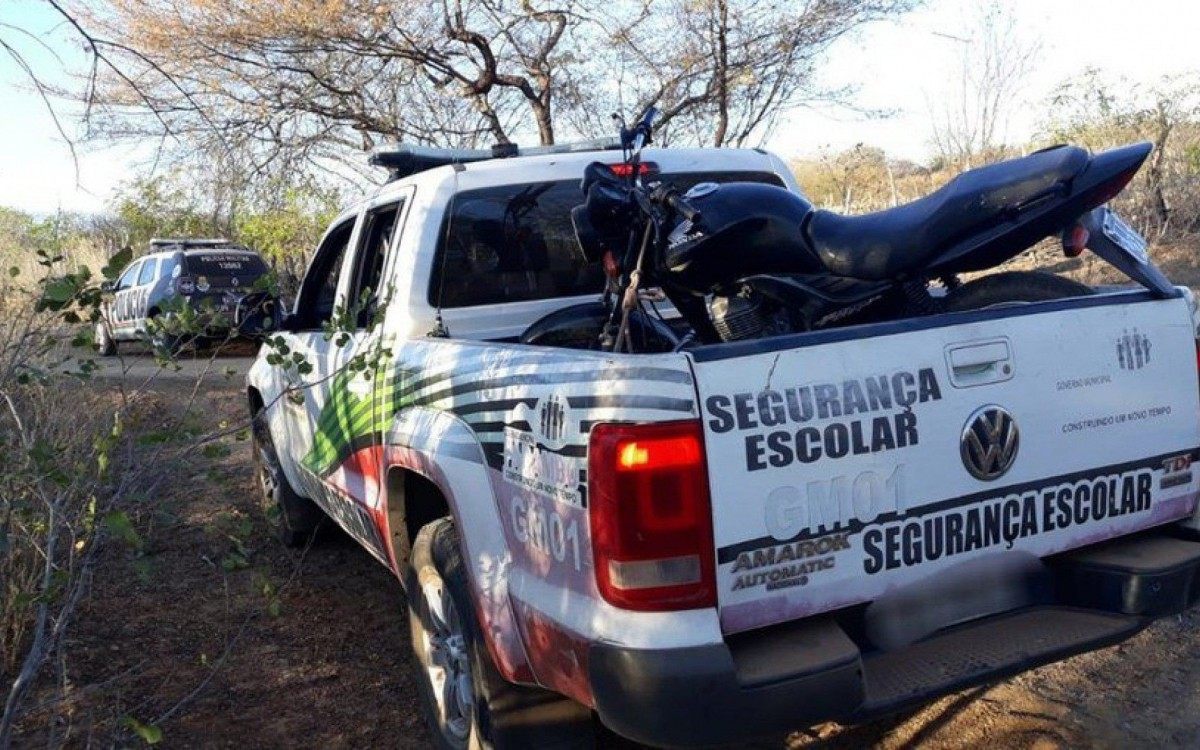 A moto foi encontrada na localiza&ccedil;&atilde;o indicada no bilhete
