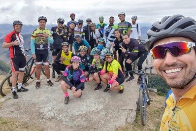 Porciúncula: Ciclistas de MTB participam de desafio até rampa de voo livre