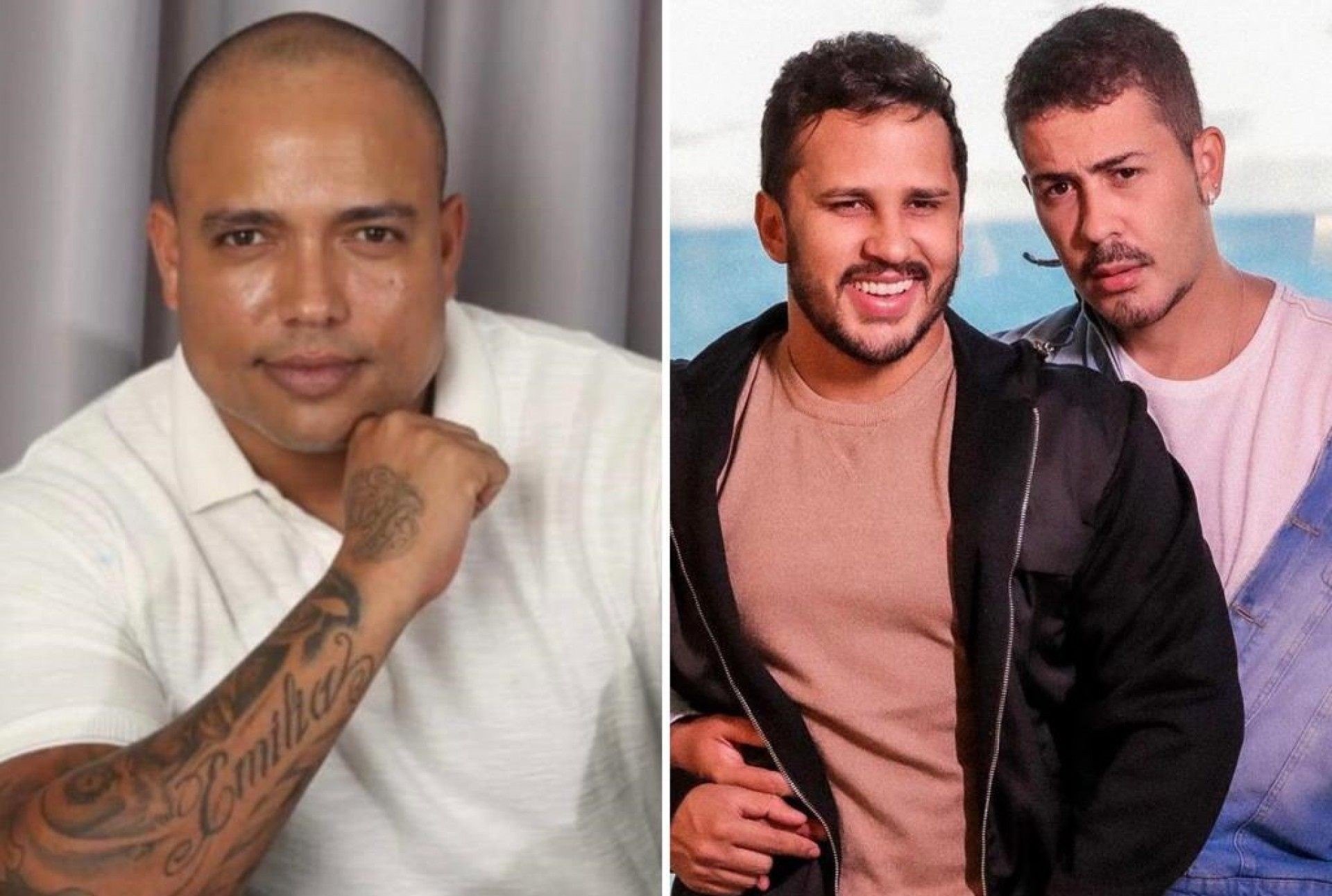 Ex-jogador do Vasco diz que n&atilde;o teve atitude homof&oacute;bica com Carlinhos Maia e marido