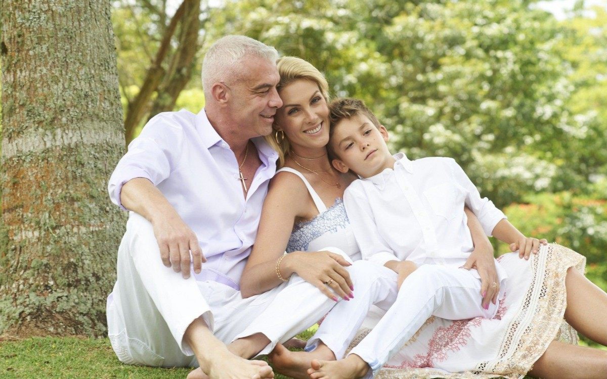 Ana Hickamann, Alexandre e o filho