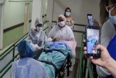 Após 80 dias internada, vítima de tentativa de feminicídio recebe alta de hospital em Campos: 