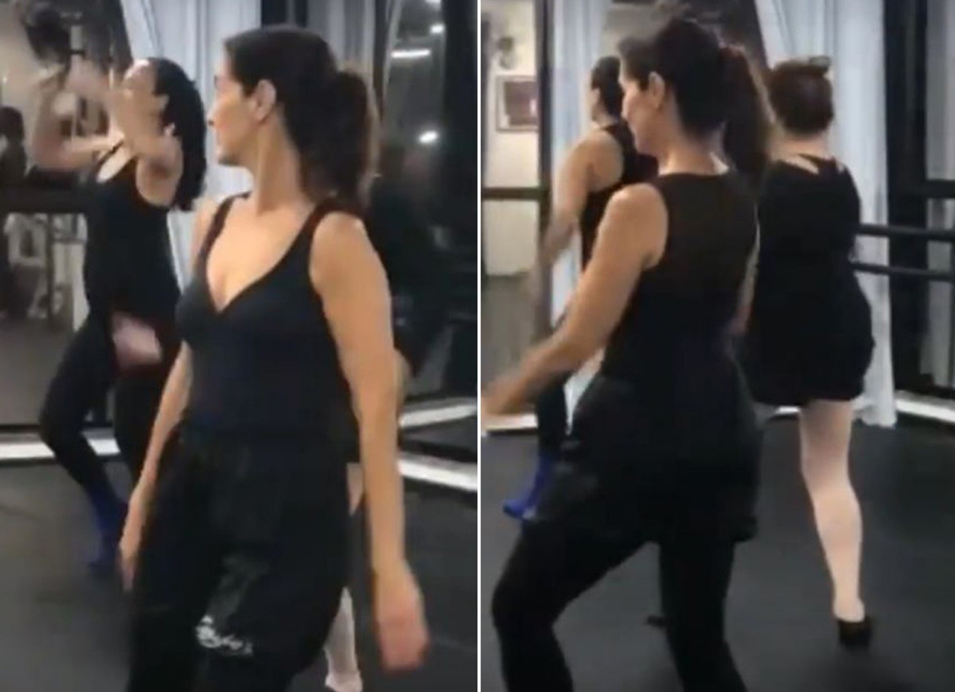 Fátima Bernardes relembra aula de dança - Reprodução Internet