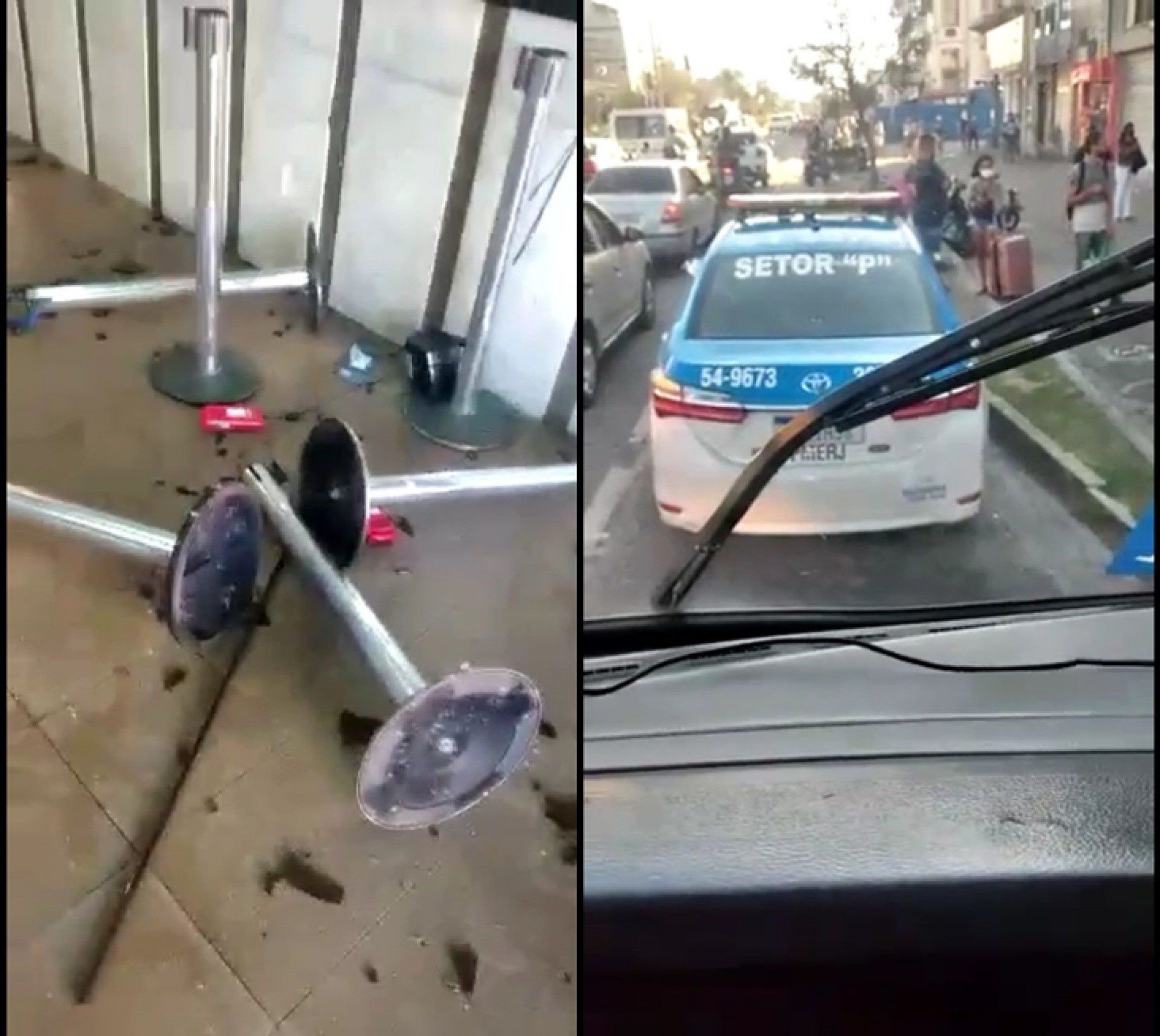 Mulher quebra &ocirc;nibus e rodovi&aacute;ria ap&oacute;s perder hor&aacute;rio da viagem em Rio das Ostras