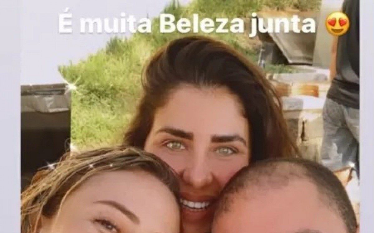 Paolla Oliveira e Diogo Nogueira