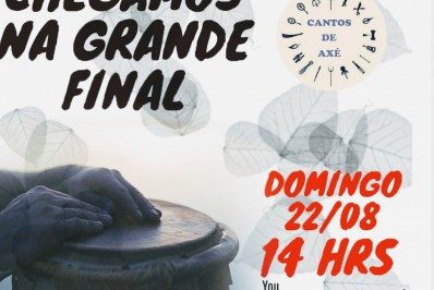 1ª Festival de Canto de Axé acontece hoje as 14 horas