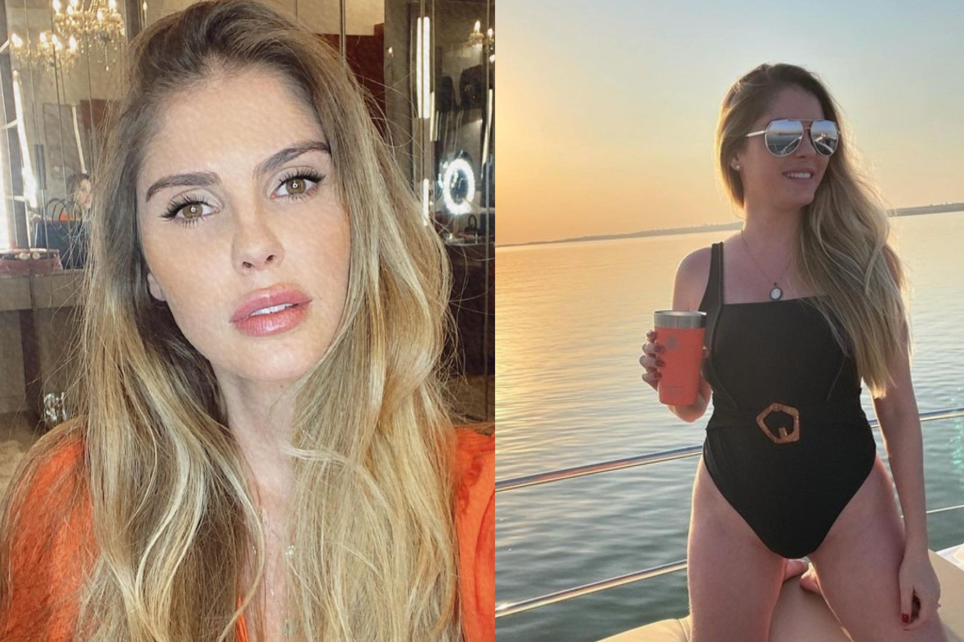 Bárbara Evans posa de maiô e comemora: '14 kg a mais de pura felicidade!'