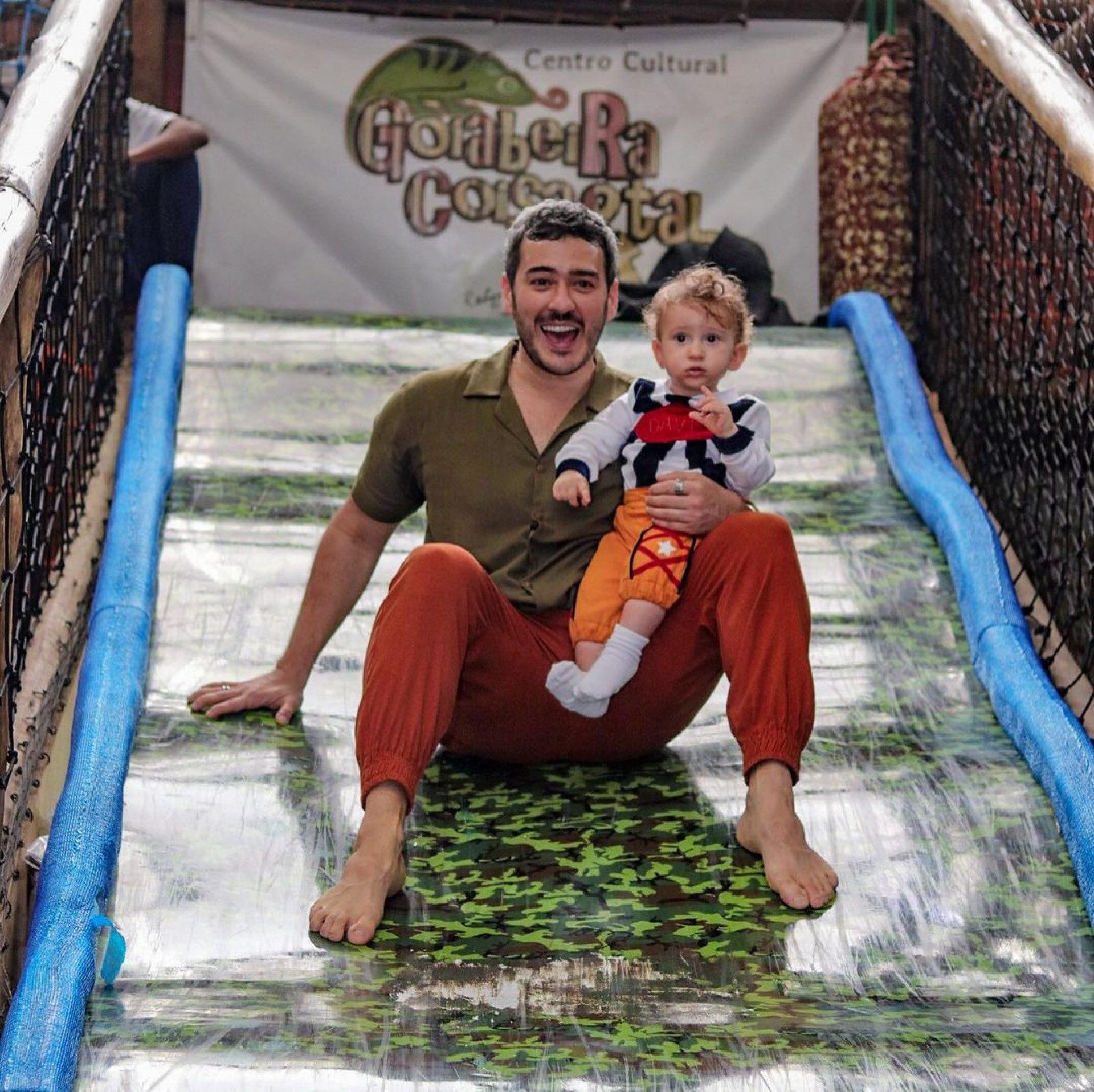 Marcos Veras e Davi - Foto: Reprodução Instagram