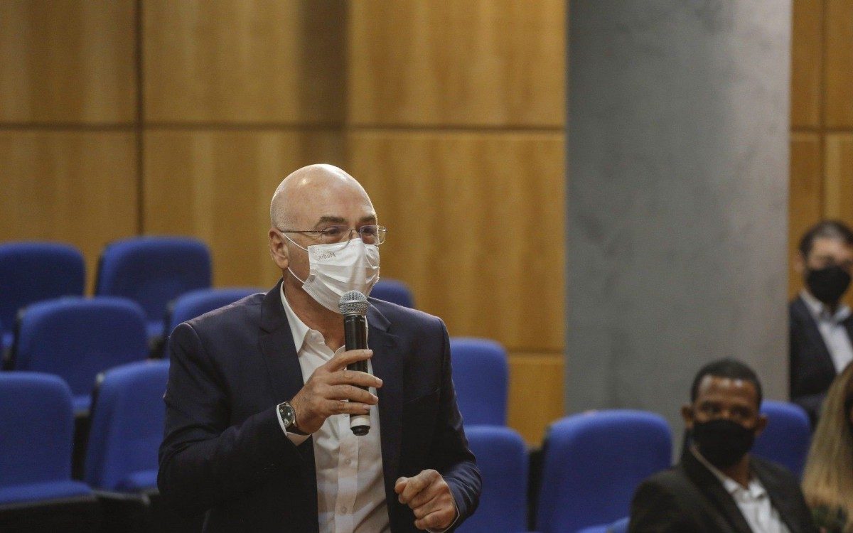 Primeiro dia da terceira edi&ccedil;&atilde;o do Movimento Rio em Frente da Fecom&eacute;rcio em parceria com o Jornal O DIA contou com a presen&ccedil;a do governador Claudio Castro e do prefeito Eduardo Paes. Cr&eacute;dito: Eduardo Uzal/AG&Ecirc;NCIA O DIA