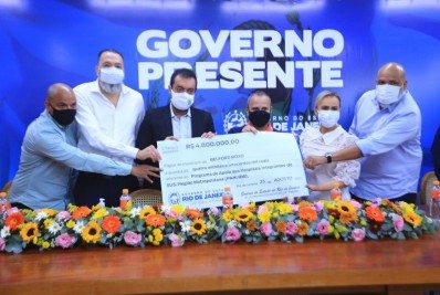 Governador anuncia que Belford Roxo receberá mais de R$ 335 milhões da concessão dos serviços de saneamento