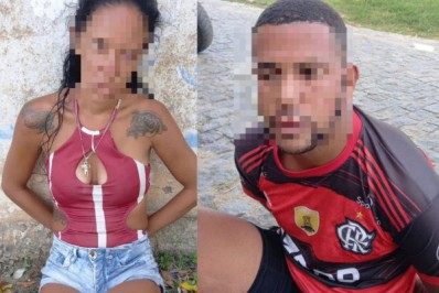 Casal de assaltantes é preso pela PRF após perseguição na BR -101, em Campos