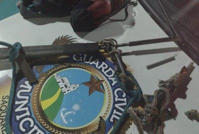 Homem é detido pelo Guarda Civil de Saquarema com simulacro de arma de fogo