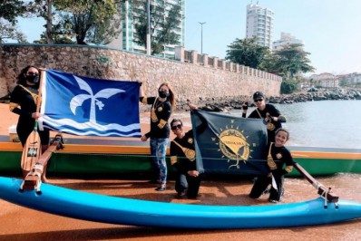 Canoa havaiana é o esporte aquático que mais cresce em Macaé