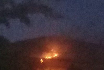 Incêndio atinge região de mata no Itanhangá