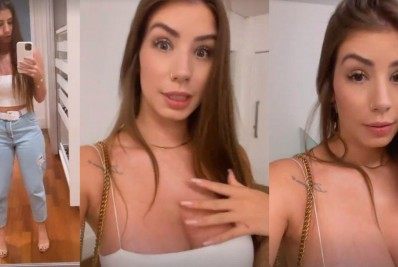 'Marcas que meu filho me deu', diz Maria Lina sobre estrias da gravidez