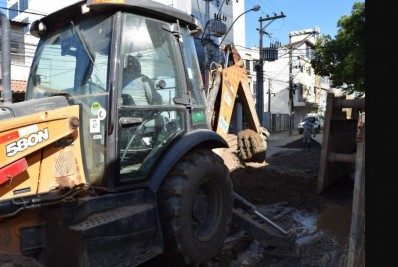 Obras de saneamento provocam intervenções no trânsito