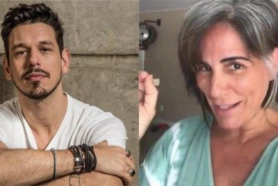 João Vicente faz homenagem em aniversário de Gloria Pires