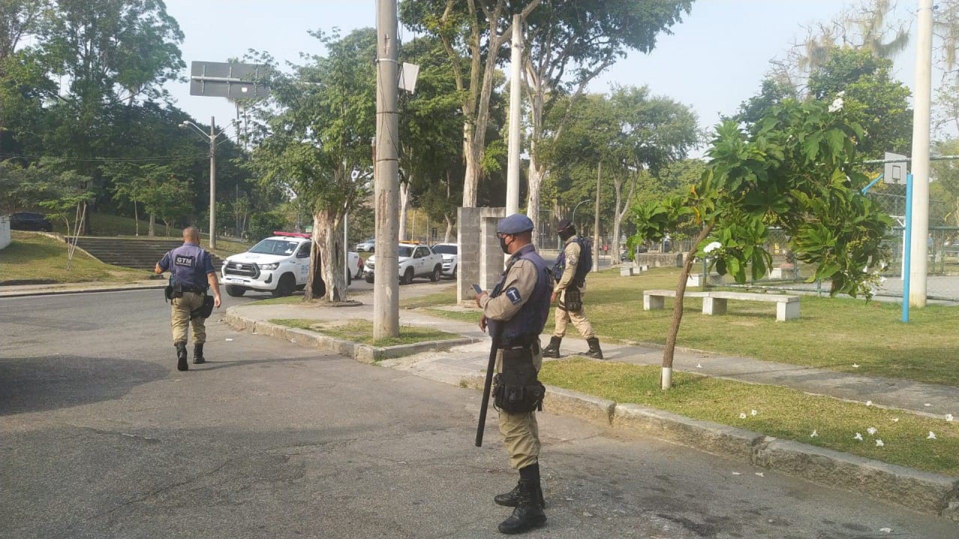 Prefeitura do Rio remove 52 veículos em ação de ordenamento na Quinta da Boa Vista - Divulgação / Secretaria de Ordem Pública