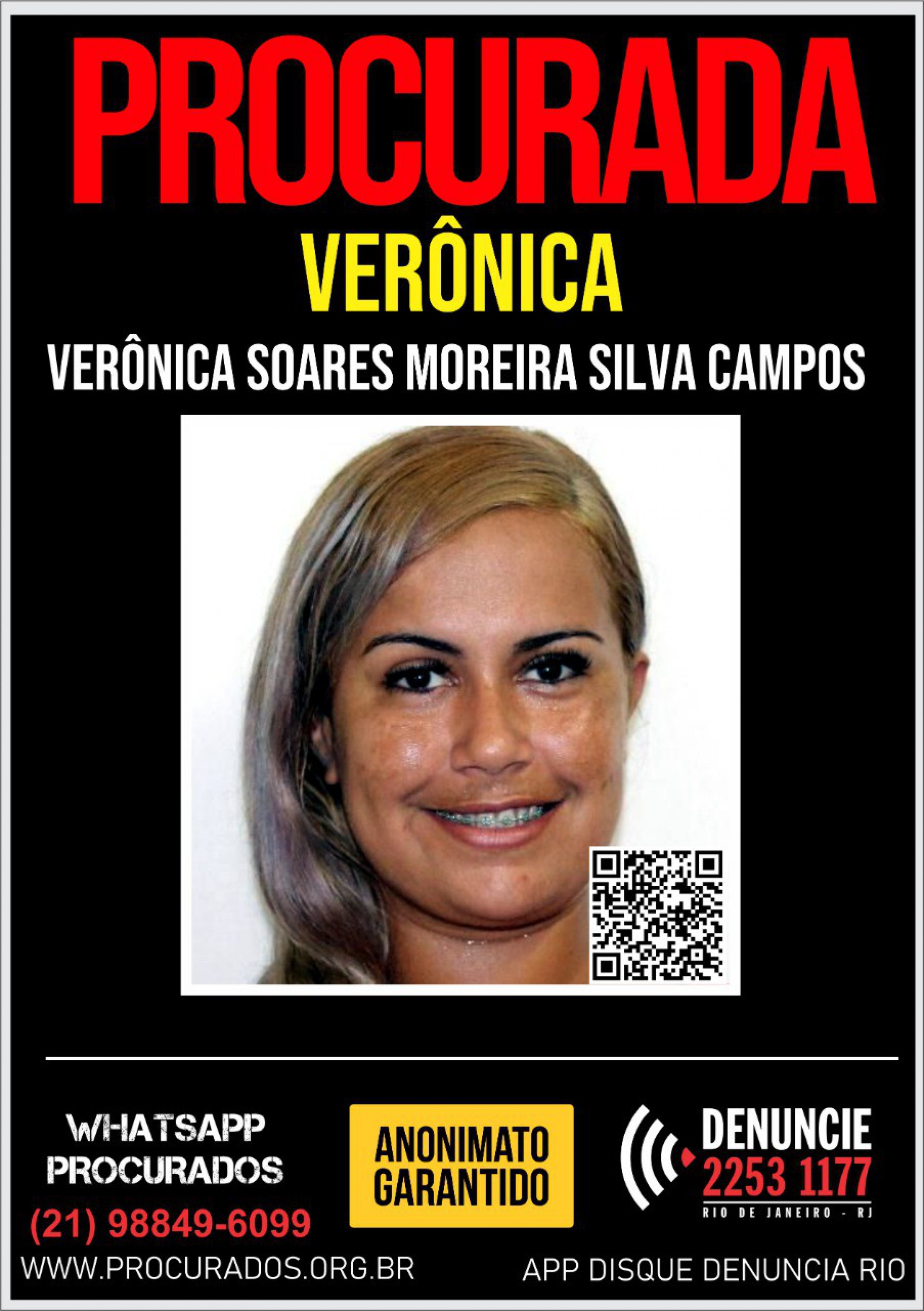 Portal pede informa&ccedil;&otilde;es sobre companheira do 'Sapatinho', envolvida em roubos em Niter&oacute;i&nbsp;