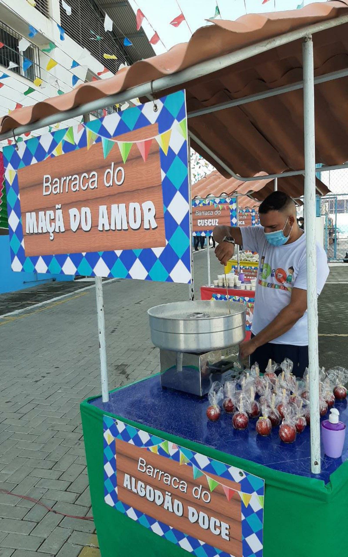 Festa junina no Colégio da Polícia Militar de Caxias - Divulgação