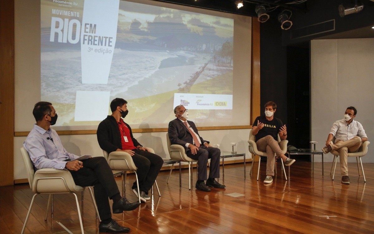 Segundo dia do F&oacute;rum Movimento Rio em Frente teve como tema Desafio dos empres&aacute;rios . Foto: Eduardo Uzal