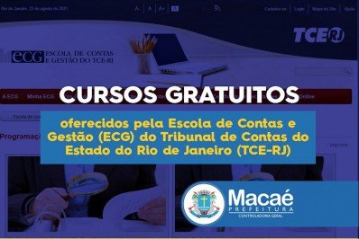 Controladoria de Macaé divulga cursos gratuitos para servidores