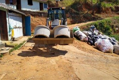 Fossas sépticas serão instaladas pela prefeitura no Caxambu