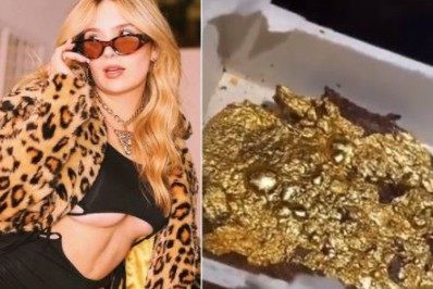 Ostentação! Viih Tube come bife com ouro que custa R$ 500