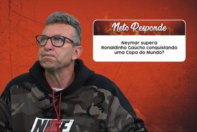 Neto diz que Ronaldinho é 'muito melhor' que Neymar e dispara: 'Não tem comparação'
