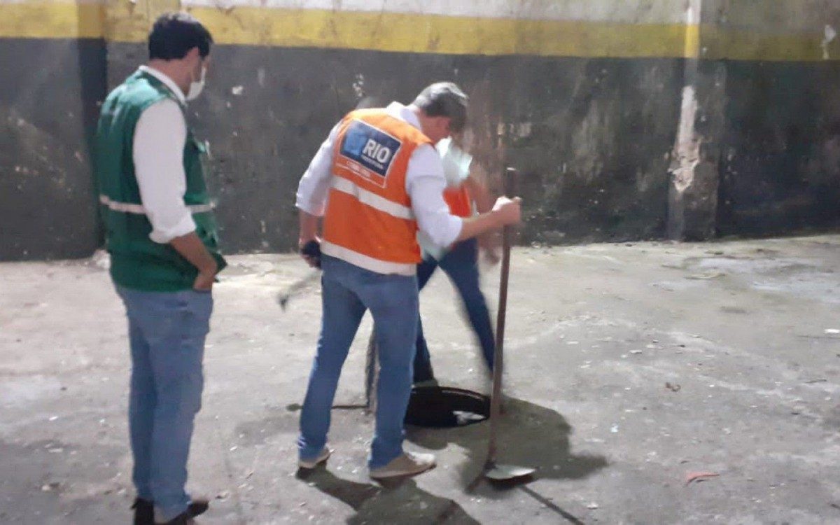 Ação foi realizada pela Secretaria Municipal de Meio Ambiente (Smac) em conjunto com a Comlurb, a Subprefeitura da Zona Norte e a Delegacia de Proteção ao Meio Ambiente - Divulgação/Comlurb