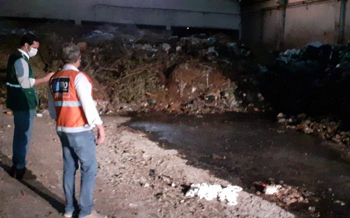 Lixão foi desativado e esvaziado nesta quarta-feira - Divulgação/Comlurb