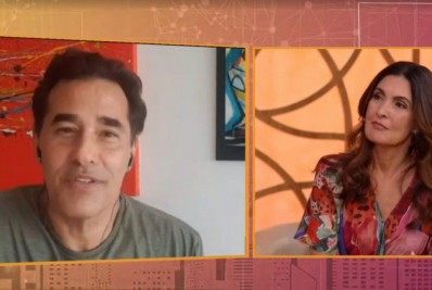 Luciano Szafir fala sobre covid-19 no 'Encontro': 'Coração parou de bater'