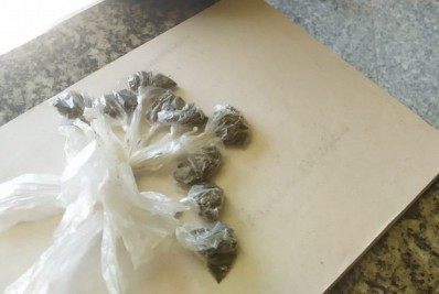 Italva: 29° BPM apreende maconha escondida em canteiro, após denúncia