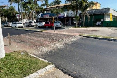 Prefeitura de Búzios realiza nivelamento de lombadas na Avenida José Bento Ribeiro Dantas