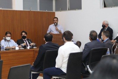 Governador Claudio Castro visita Saquarema e repassa valores da venda da CEDAE - Divulgação