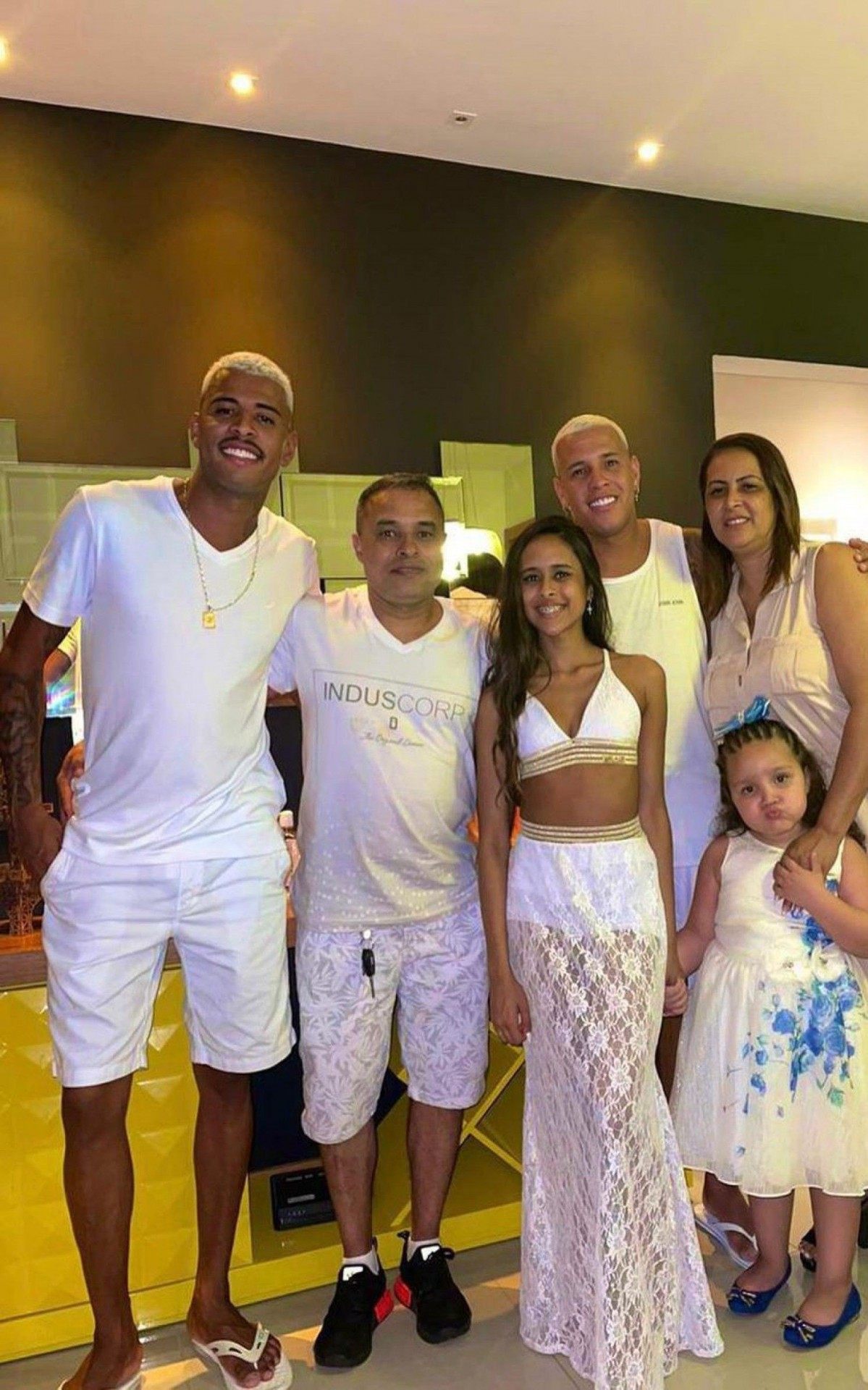 A família de Sidcley Ferreira 