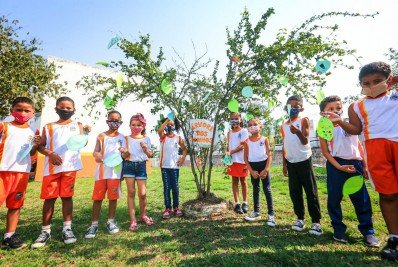 Escolas e creches começam a montar a ‘Árvore dos Sonhos’ em Belford Roxo