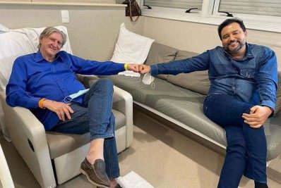 Sérgio Reis está internado em São Paulo 