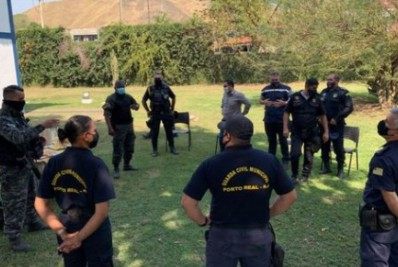 Guarda Municipal de Porto Real participa de reunião em Barra Mansa
