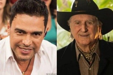 Zezé Di Camargo se oferece para trabalhar no álbum de Sérgio Reis