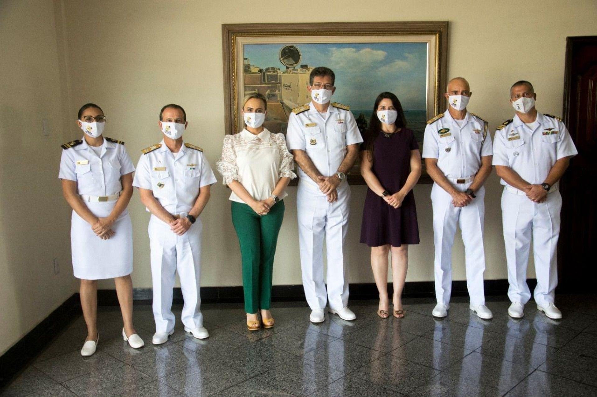 Deputada Daniela do Waguinho com a equipe do Profesp - Divulga&ccedil;&atilde;o