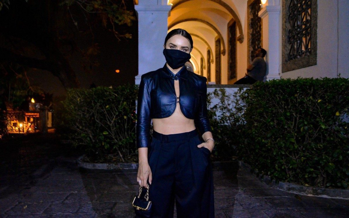 Rafa Kalimann e Bruna Santana jantam em restaurante de Santa Tereza, no Rio, na noite desta quinta-feira