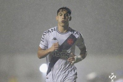Vasco comunica que meia Sarrafiore testou positivo para Covid-19