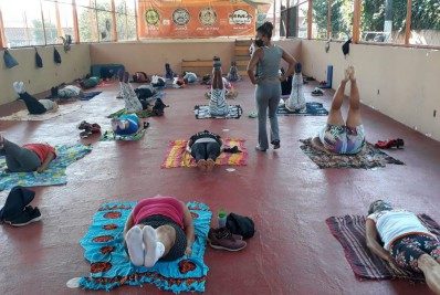 Vila Olímpica de Belford Roxo promove Aulão de Pilates na abertura do Setembro Amarelo