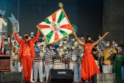 Grande Rio anuncia os três sambas finalistas do enredo sobre Exu