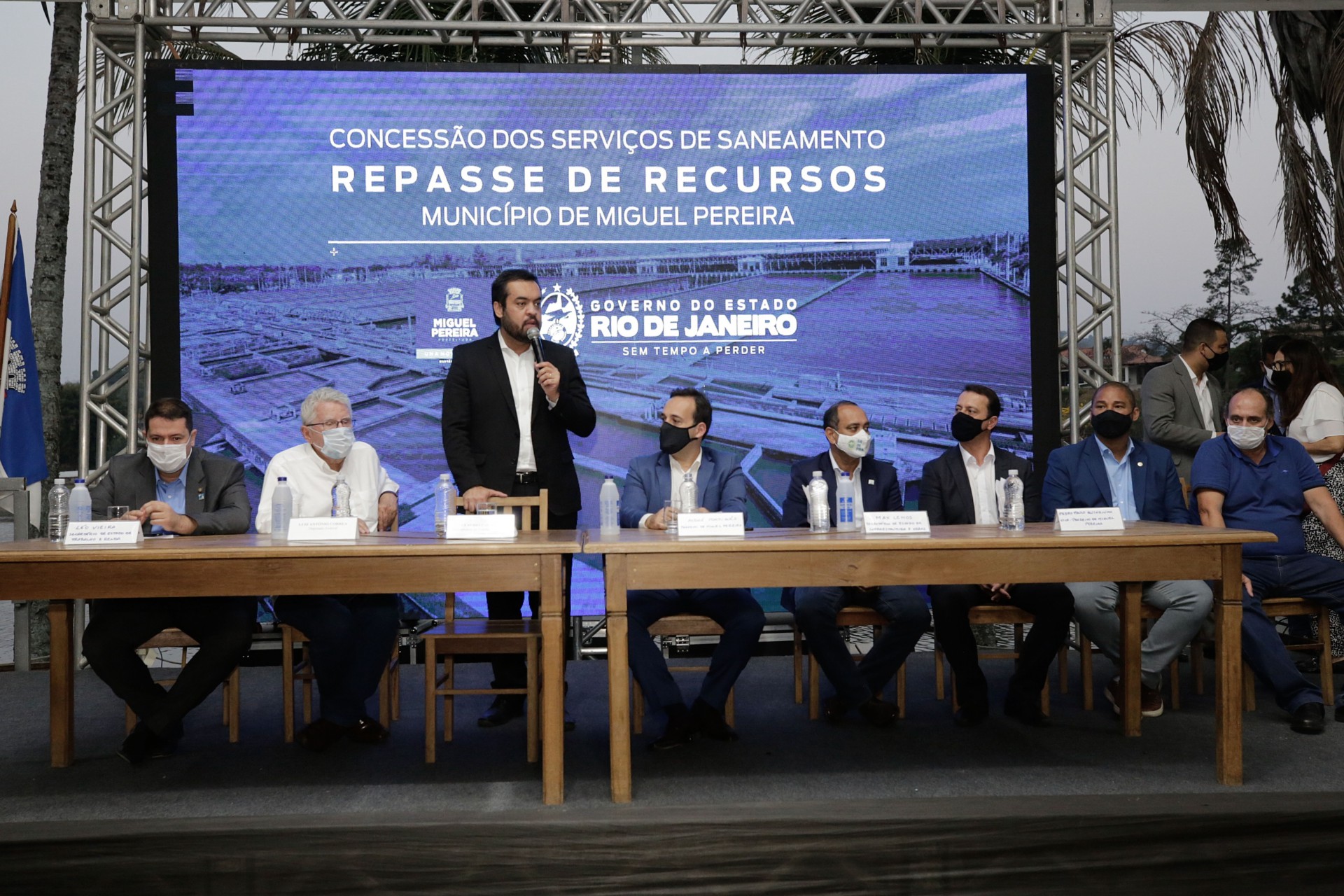 Repasse dos valores arrecadados com a concessão dos serviços da Cedae ao município de Miguel Pereira - Rafael Campos