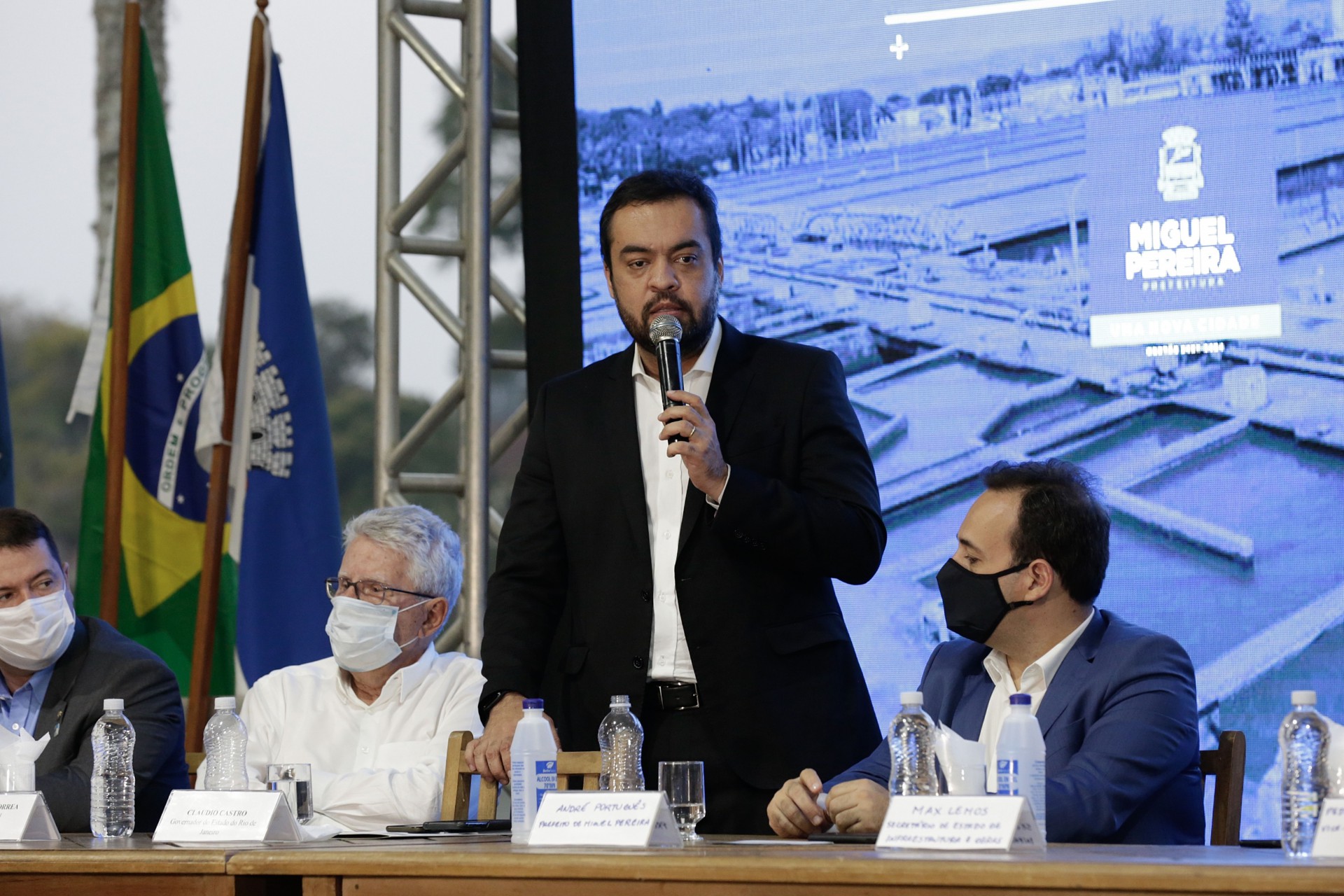 Repasse dos valores arrecadados com a concessão dos serviços da Cedae ao município de Miguel Pereira - Rafael Campos